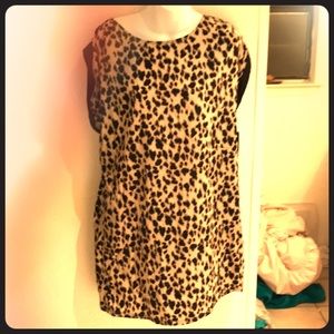 NWT Leopard Print Dress Sz XL